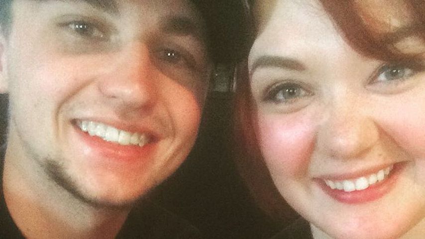 Katie Yeager mit ihrem Freund und Vater ihres zweiten Kindes