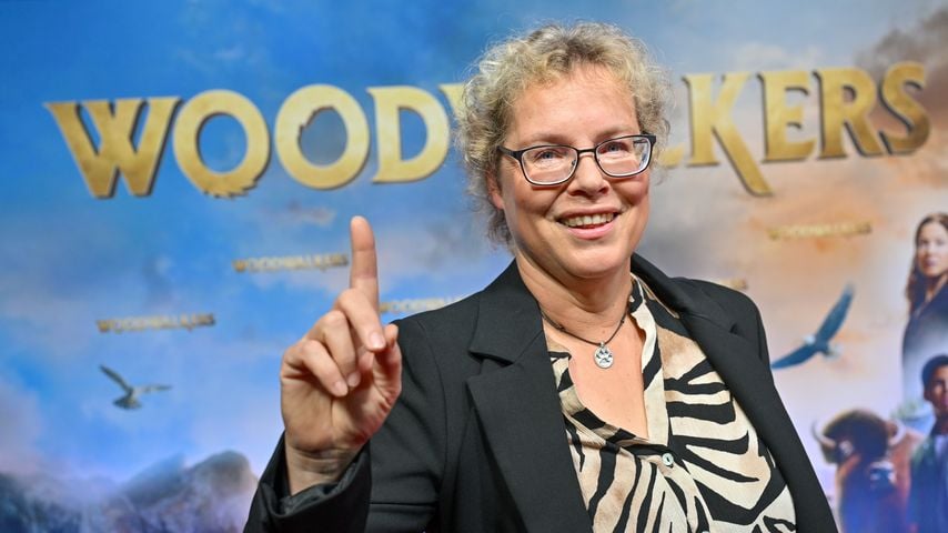 Autorin Katja Brandis bei der Filmpremiere im Oktober 2024