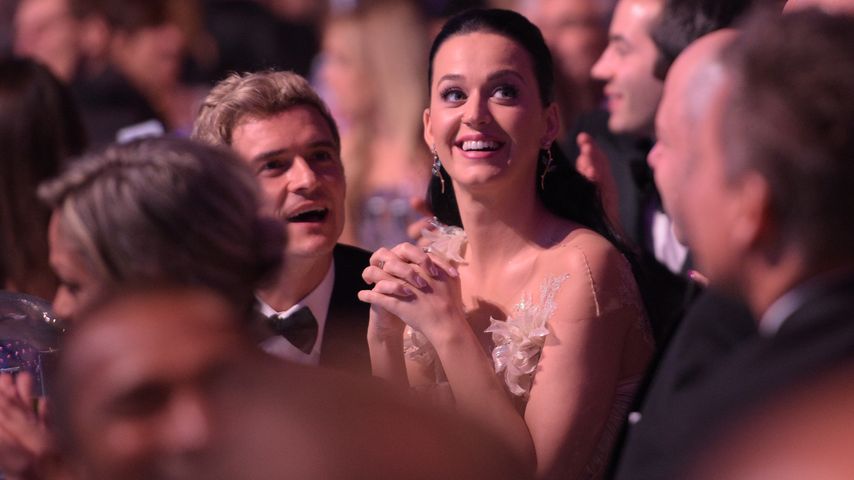 Katy Perry mit Orlando Bloom bei der "UNICEF Snowflakes Gala"