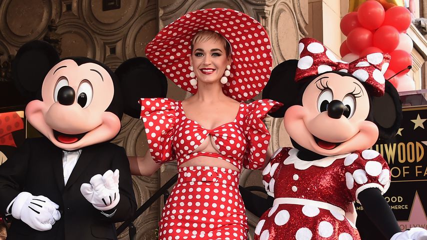 Katy Perry auf dem Walk of Fame in Hollywood
