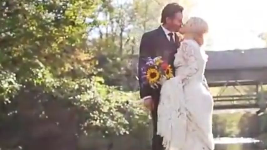 Brandon Blackstock und Kelly Clarkson bei ihrer Hochzeit