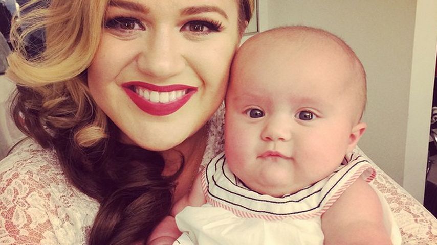 Kelly Clarkson und Töchterchen River Rose Blackstock