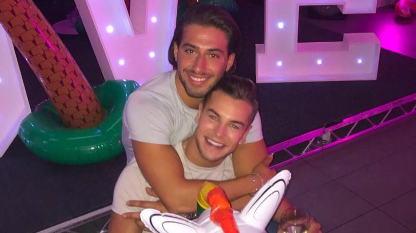 Kem Cetinay und Chris Hughes, "Love Island"-Kandidaten 2017