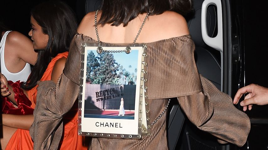 Lebendige Werbetafel: Kendall Jenner macht Rucksack-Tour!