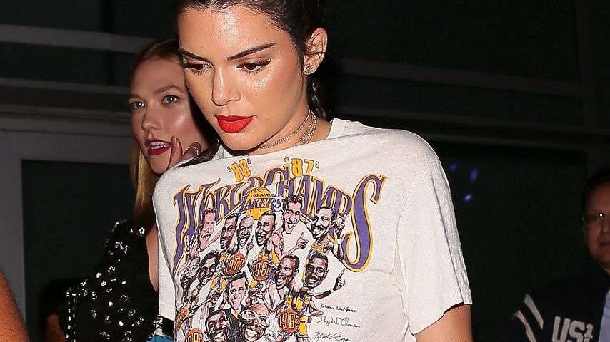 Kendall Jenner nach einem Lakers-Spiel in Los Angeles