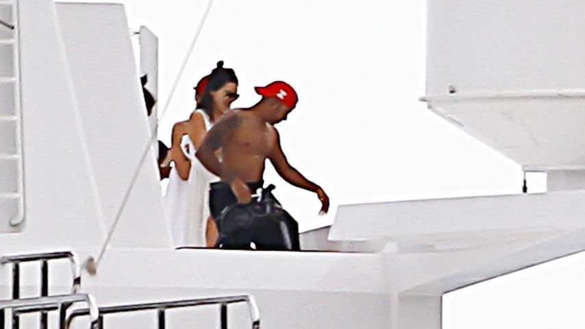 Kendall Jenner und Lewis Hamilton