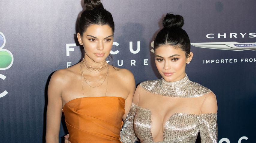 Kendall und Kylie Jenner bei einer Golden Globes After Party