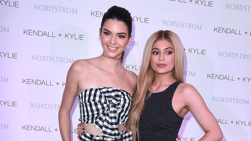 Kendall und Kylie Jenner bei der Vorstellung ihrer Kollektion