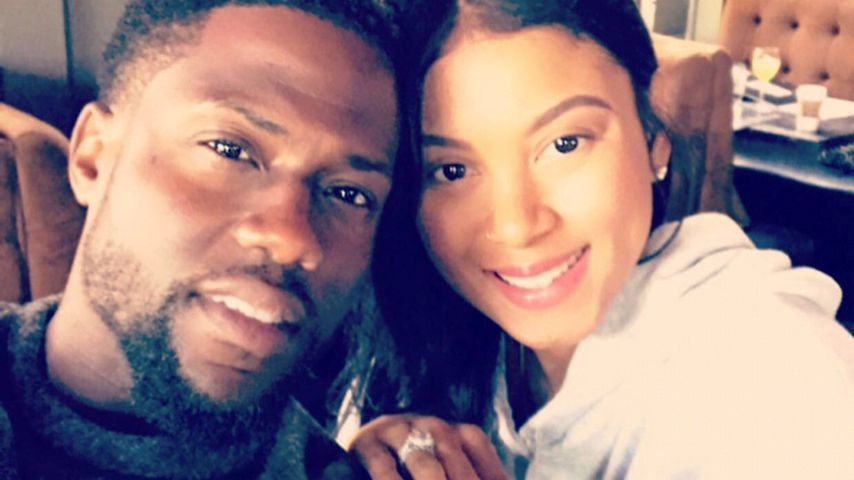 Kevin Hart und seine Ehefrau Eniko