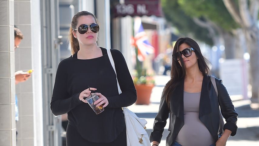 Khloe Kardashian und Kourtney Kardashian