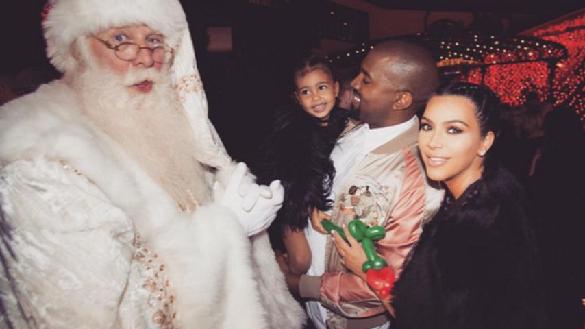 Kim Kardashian, Kanye West und North West