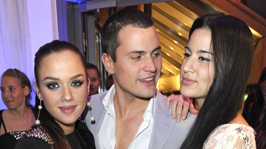 Kim Gloss, Rocco Stark und seine Schwester Aurora bei der Verleihung des "German Soap"-Awards in Ber