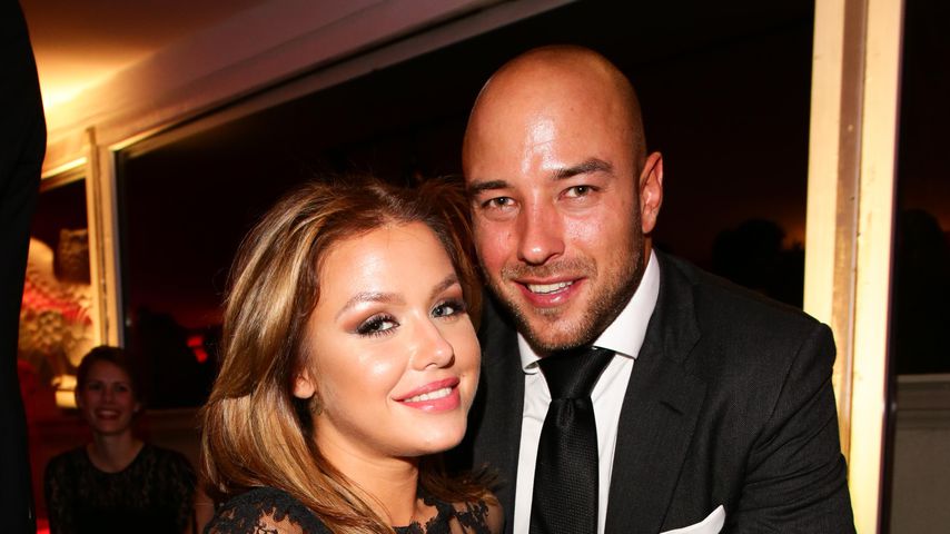 Kim Gloss und Alexander Beliaikin bei der Bertelsmann Party in der Berliner Repräsentanz