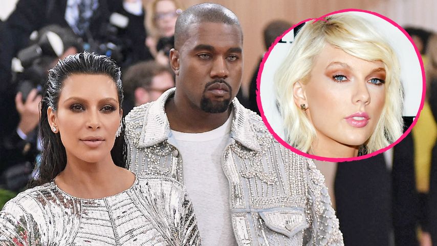 Kim Kardashian, Kanye West und Taylor Swift