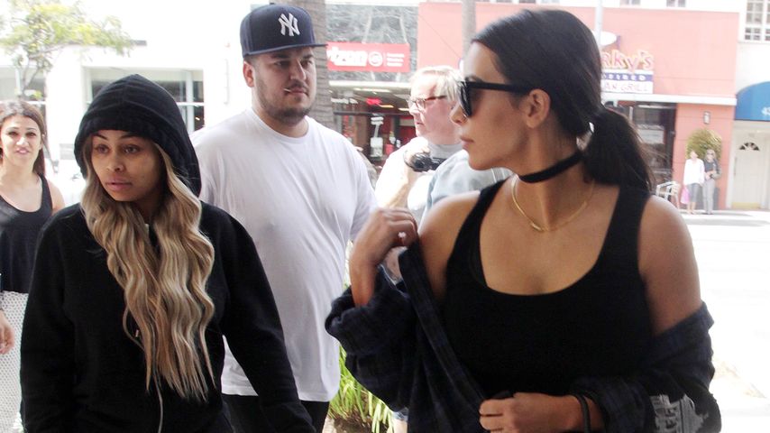 Blac Chyna, Kim Kardashian und Robert Kardashian