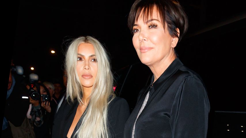 Kim Kardashian und Kris Jenner in New York