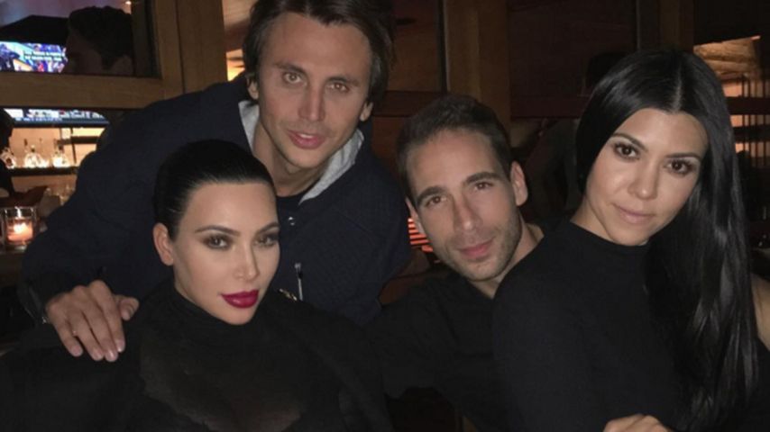 Kim Kardashian und Jonathan Cheban