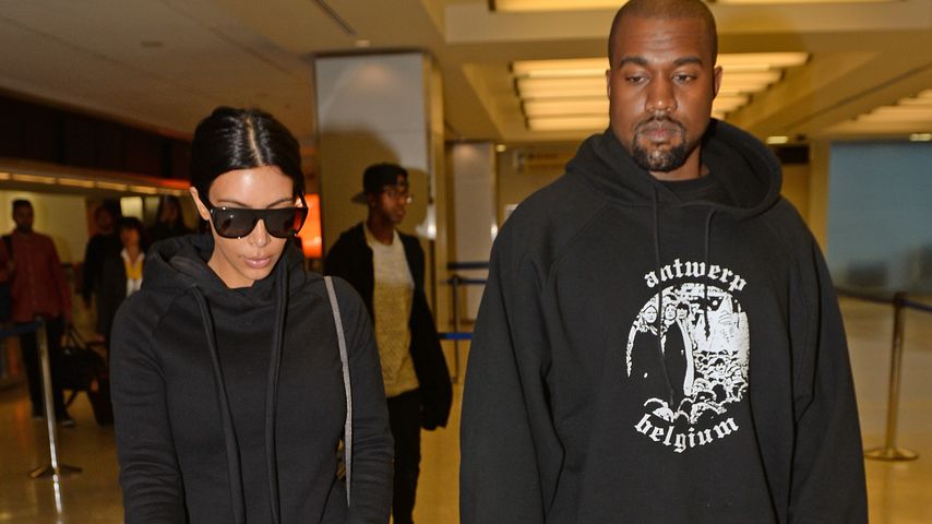 Kim Kardashian und Kanye West