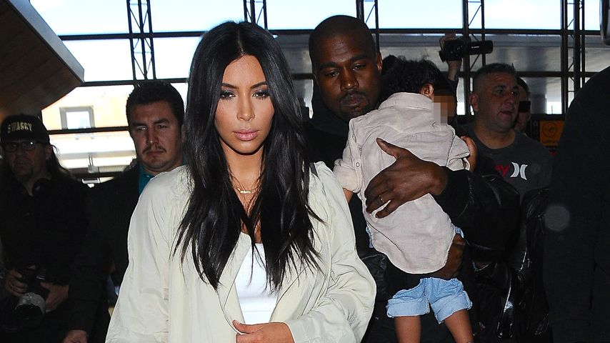 Kim Kardashian, Kanye West und North West