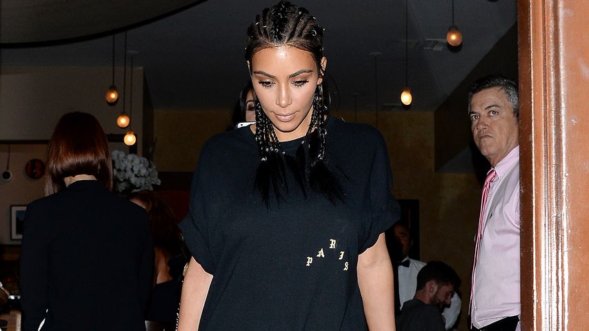 Kim Kardashian beim Verlassen des Pastaio Restaurants in Beverly Hills