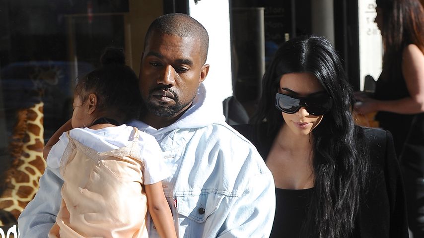 Kim Kardashian, Kanye West und North West