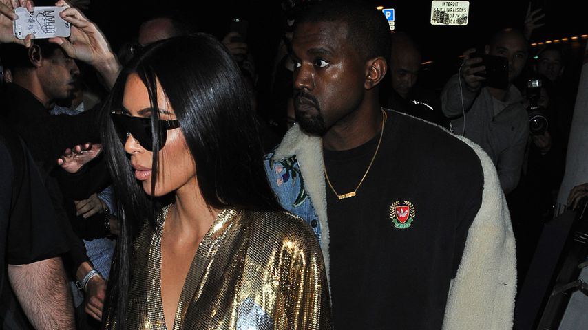 Kim Kardashian und Kanye West