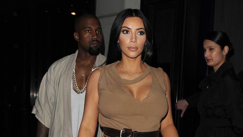 Kim Kardashian und Kanye West