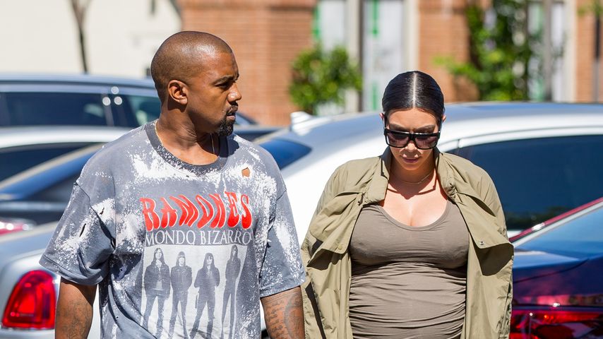 Kim Kardashian und Kanye West