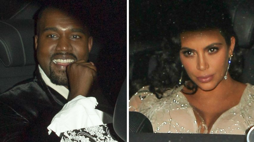 Kim Kardashian und Kanye West