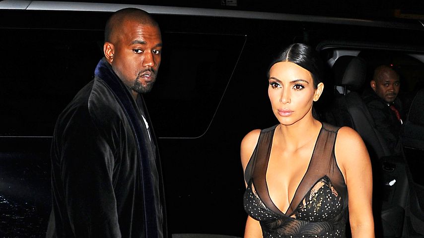 Kim Kardashian und Kanye West