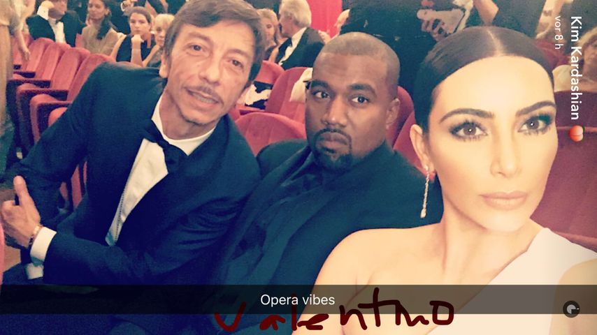 Kim Kardashian und Kanye West