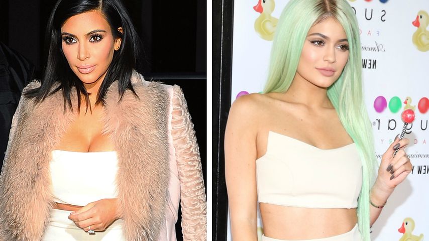 Kylie Jenner und Kim Kardashian