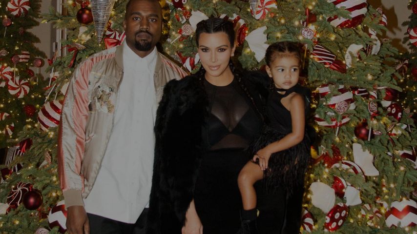Kim Kardashian, Kanye West und North West