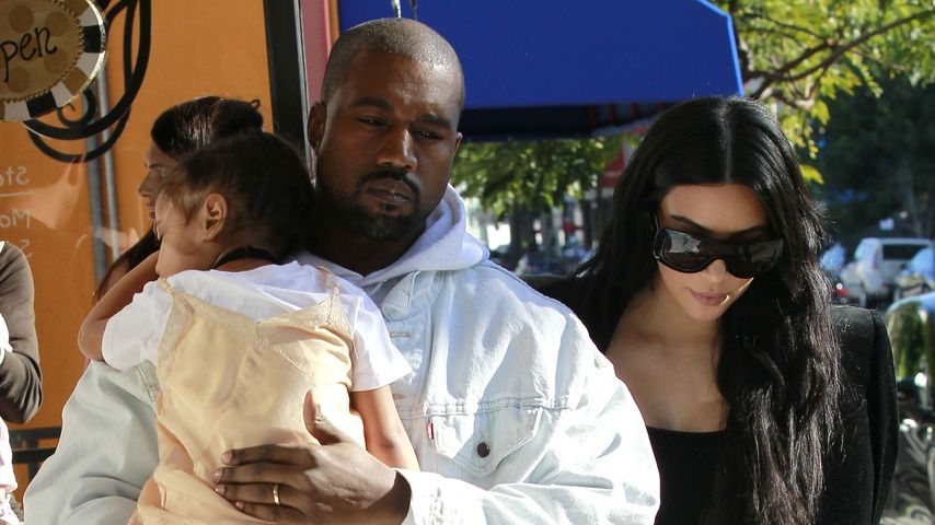 Kim Kardashian, Kanye West und North West