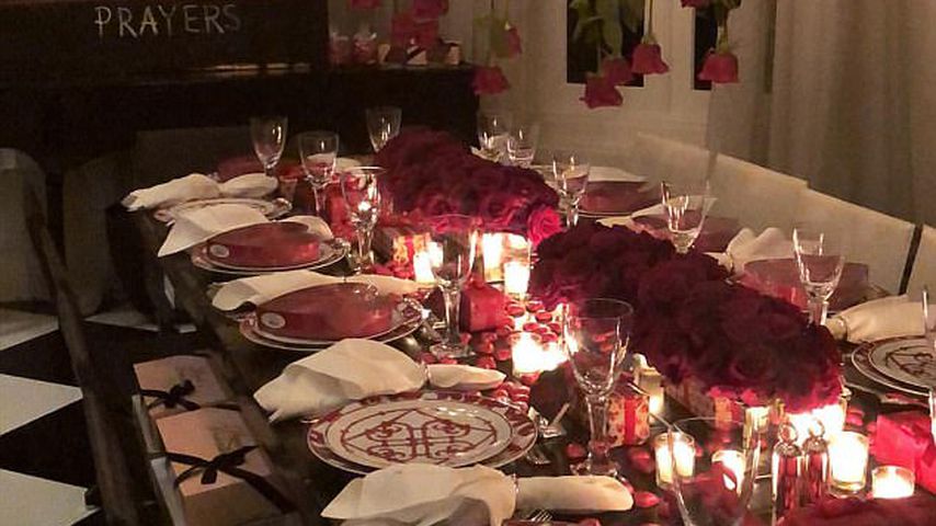 Kim Kardashians Valentinstags-Party-Dekoration 2018