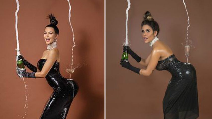 Kim Kardiashian und Andressa Prata