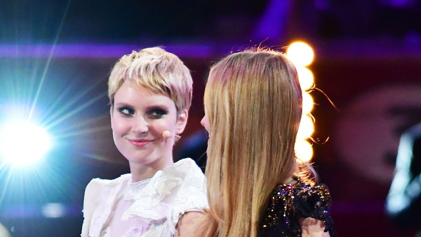 Kim Hnizdo und Heidi Klum
