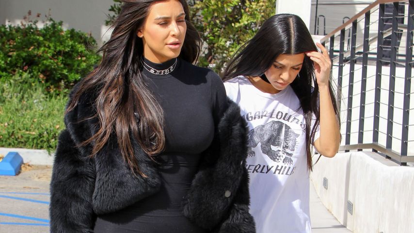 Kim Kardashian und Kourtney Kardashian
