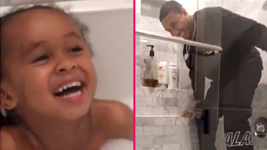 Goldig! Witzbold Tyga sorgt für Lachflash bei Söhnchen King