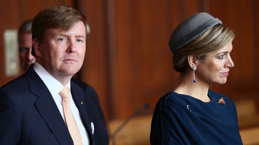 König Willem-Alexander und Königin Maxima bei einem Staatsbesuch in Nürnberg