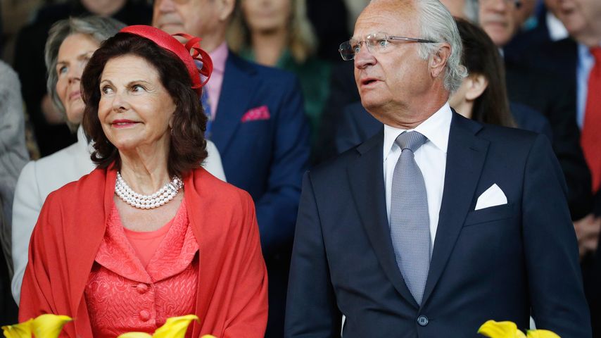 Königin Silvia und König Carl Gustaf beim CHIO 2016 in Aachen