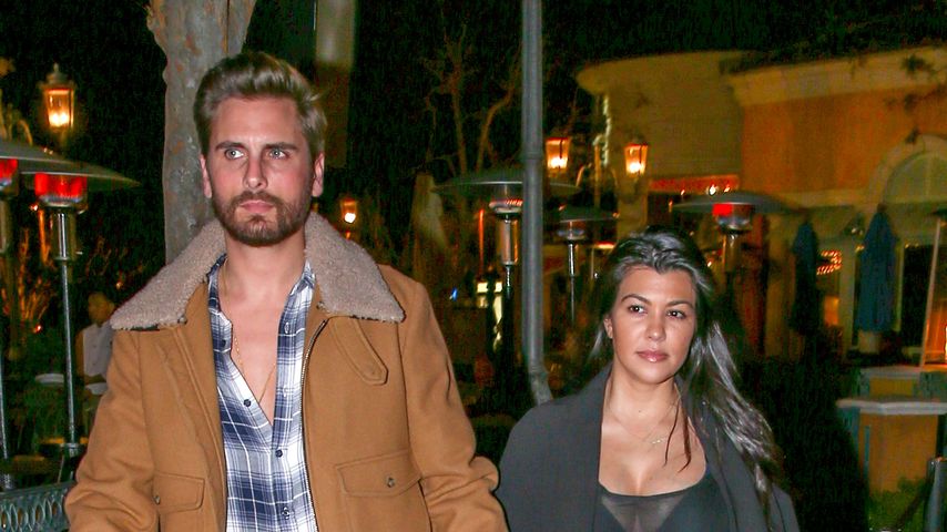 Kourtney Kardashian und Scott Disick