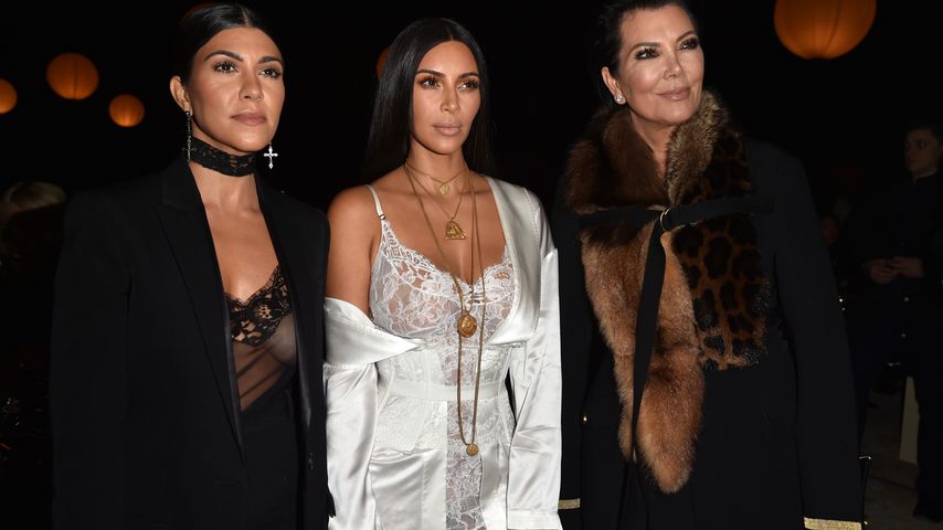 Kourtney Kardashian, Kim Kardashian und Kris Jenner vor dem Raubüberfall in Paris