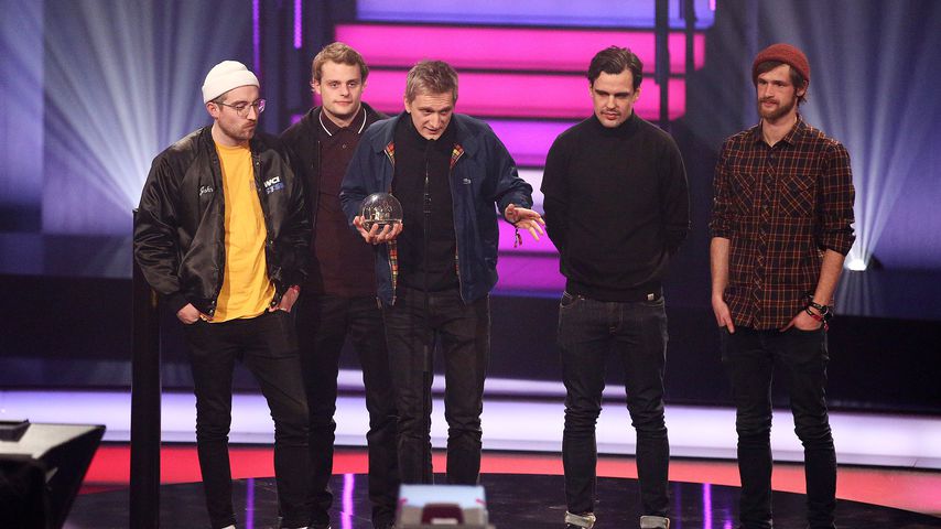 Die Band Kraftklub bei der 1LIVE Krone 2017