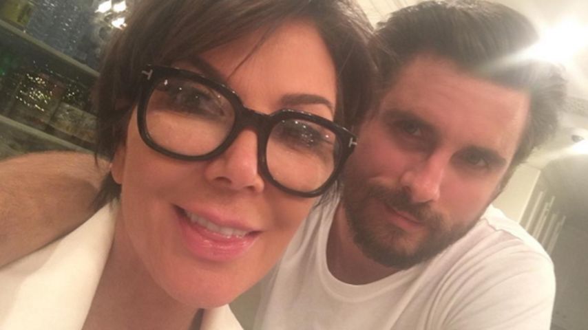 Kris Jenner und Scott Disick