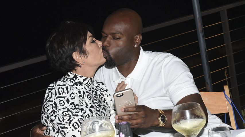 Kris Jenner und Corey Gamble bei einer Party im Nobu Malibu