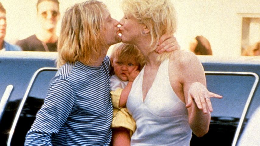 Courtney Love und Kurt Cobain