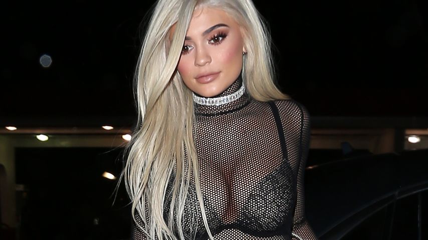 Kylie Jenner am 21. Geburtstag ihrer Schwester Kendall