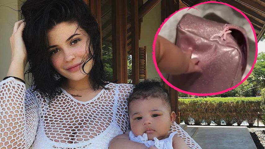 Wie Mama Kylie: Stormi ist schon ganz wild auf Make-up!