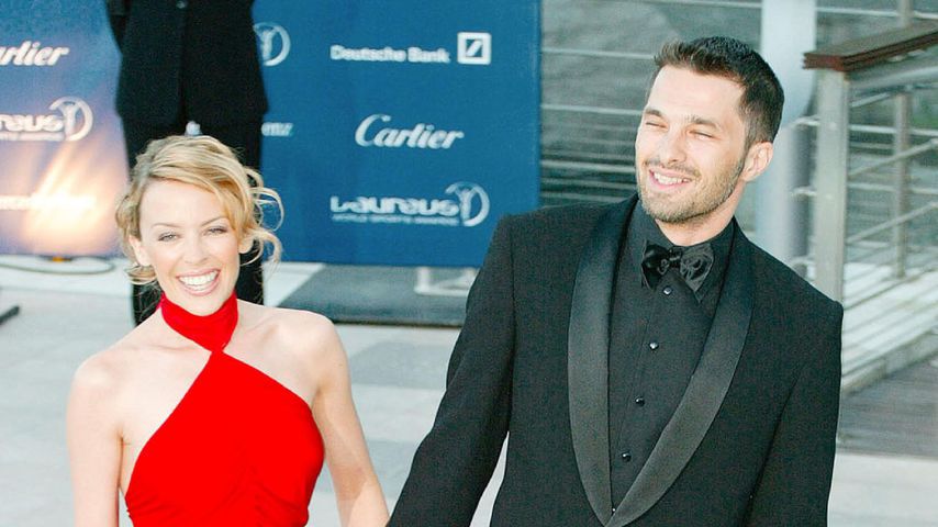 Kylie Minogue und Olivier Martinez